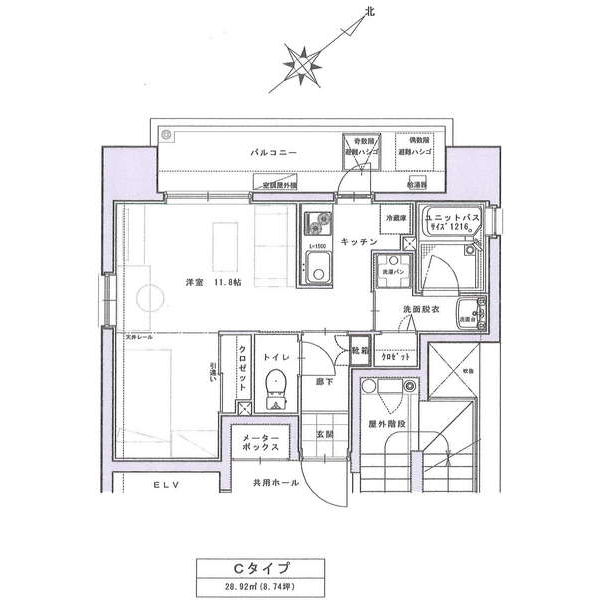 Sugar Hills Chikusa　Ctype間取り