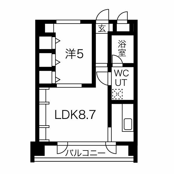 ラ・クール泉　Atype間取り