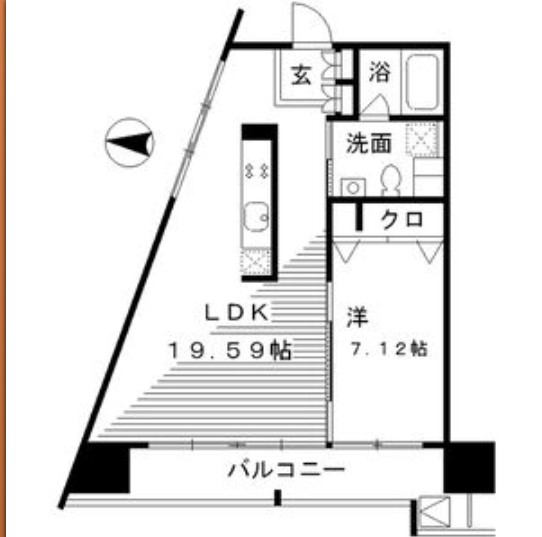 レジディア東桜Ⅱ　Itype-14